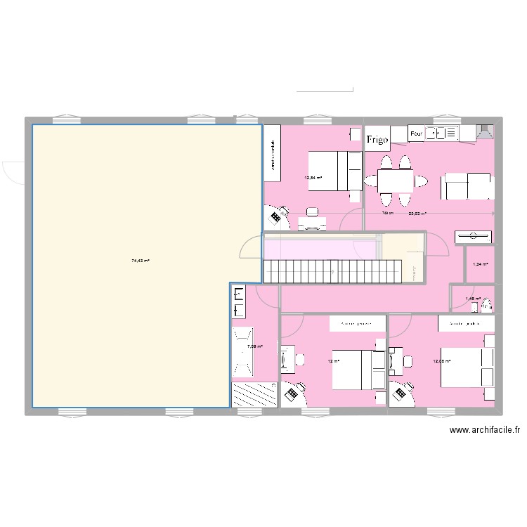 Batisse Chirens Appartements 01. Plan de 0 pièce et 0 m2