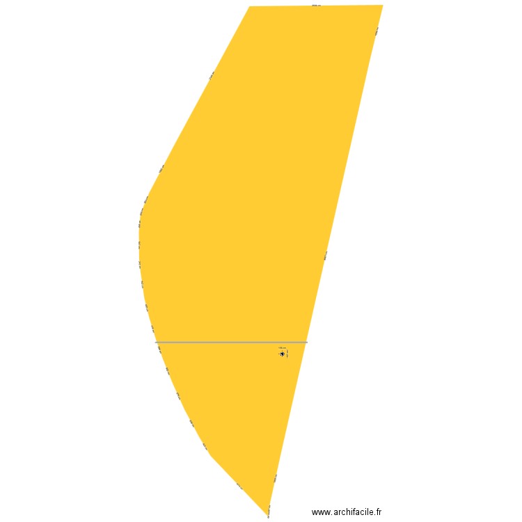 MAISON nain nain plan cadastrale. Plan de 0 pièce et 0 m2