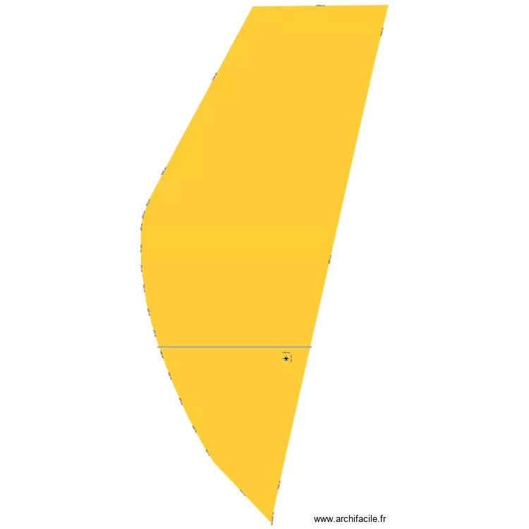 MAISON nain nain plan cadastrale. Plan de 