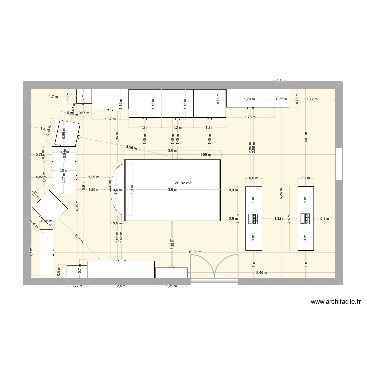 Magasin actuel 2. Plan de 0 pièce et 0 m2