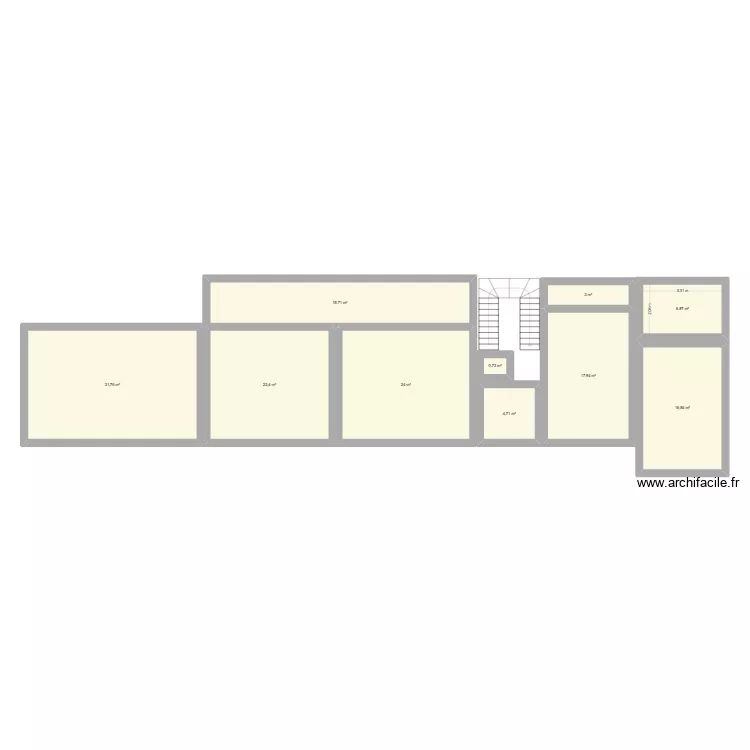 PLAN RDC. Plan de 10  et 147 m²
