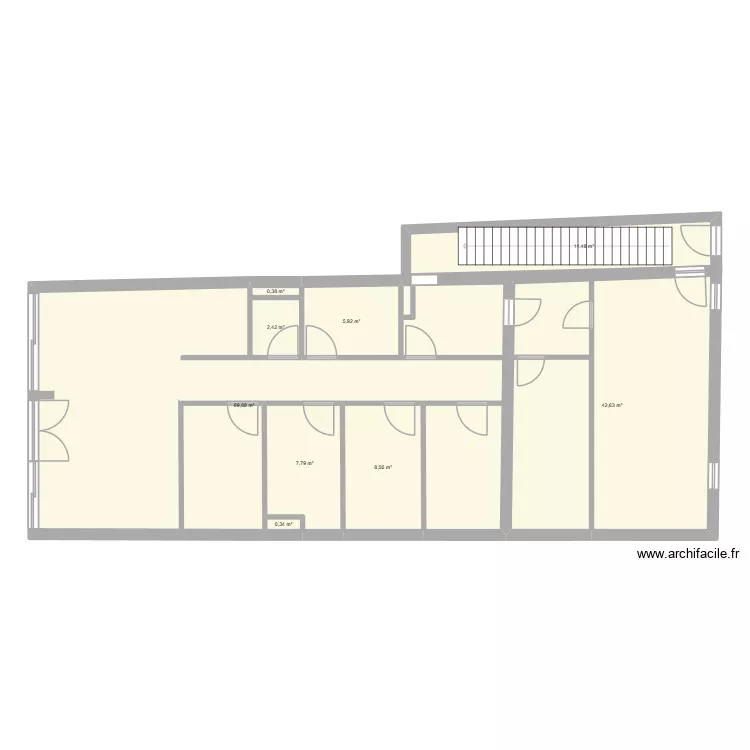 Tasdon RDC. Plan de 9 et 149 m² Tasdon RDC. Plan de 9 et 149 m²