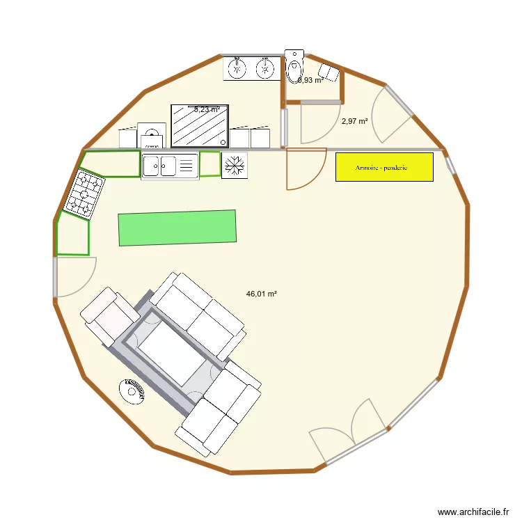 d&Eacute;BUT AM&Eacute;NAGEMENT erreur manip. Plan de 4  et 55 m²