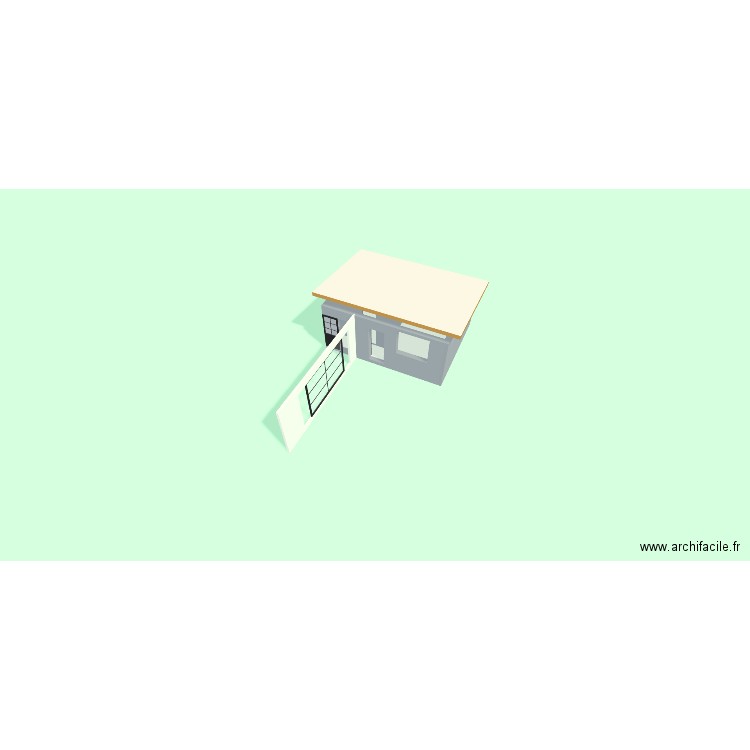 module 3. Plan de 2 pièces et 24 m2