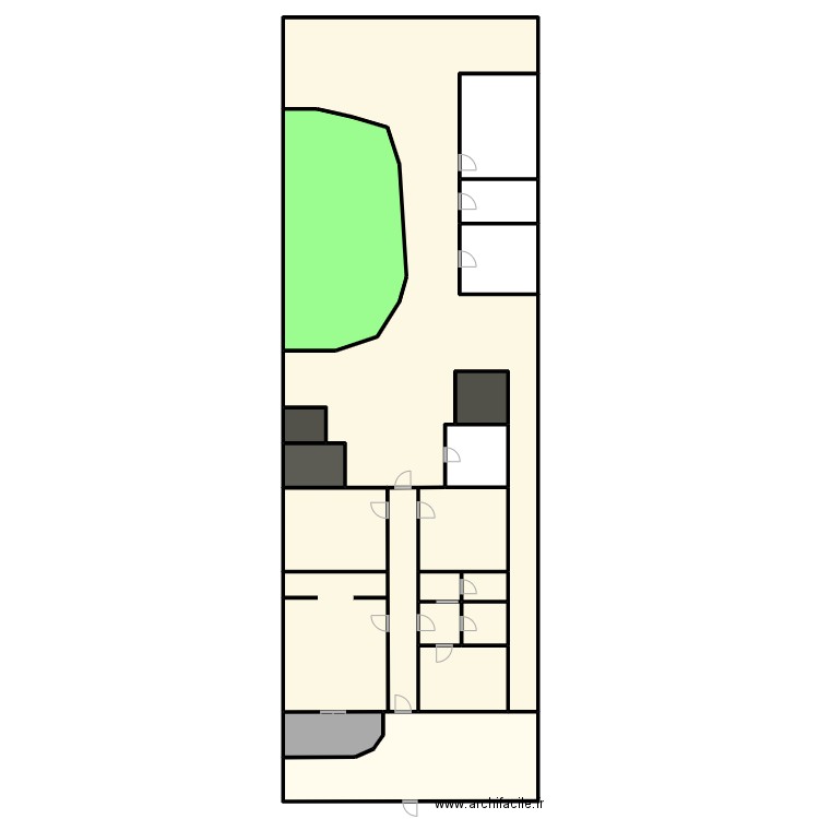 Le Pouliguen. Plan de 0 pièce et 0 m2