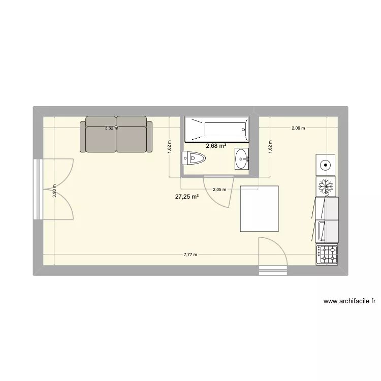 ANNEXE. Plan de 2 et 30 m² ANNEXE. Plan de 2 et 30 m²