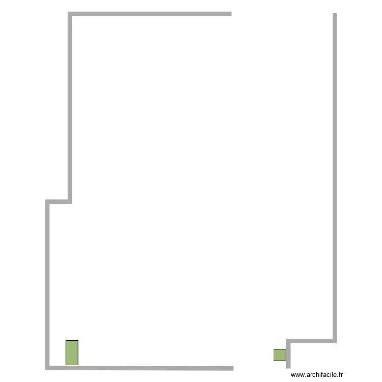 rayon chaussure. Plan de 