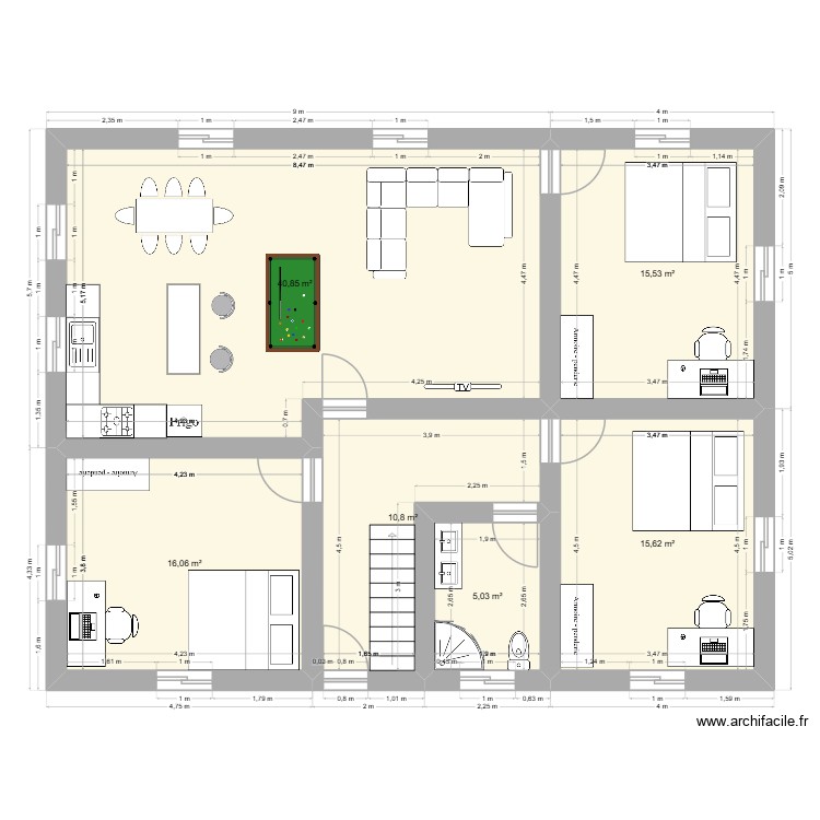 ALY 2. Plan de 0 pièce et 0 m2