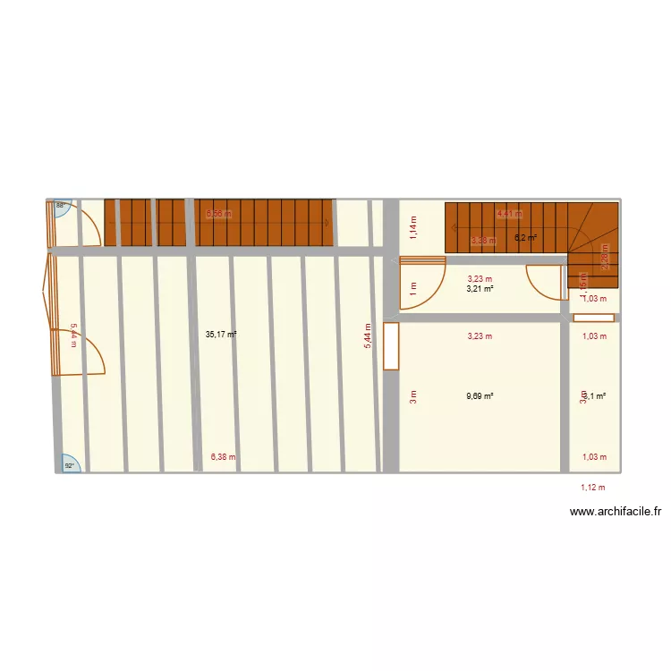 PLAN1. Plan de 5 et 57 m² PLAN1. Plan de 5 et 57 m²