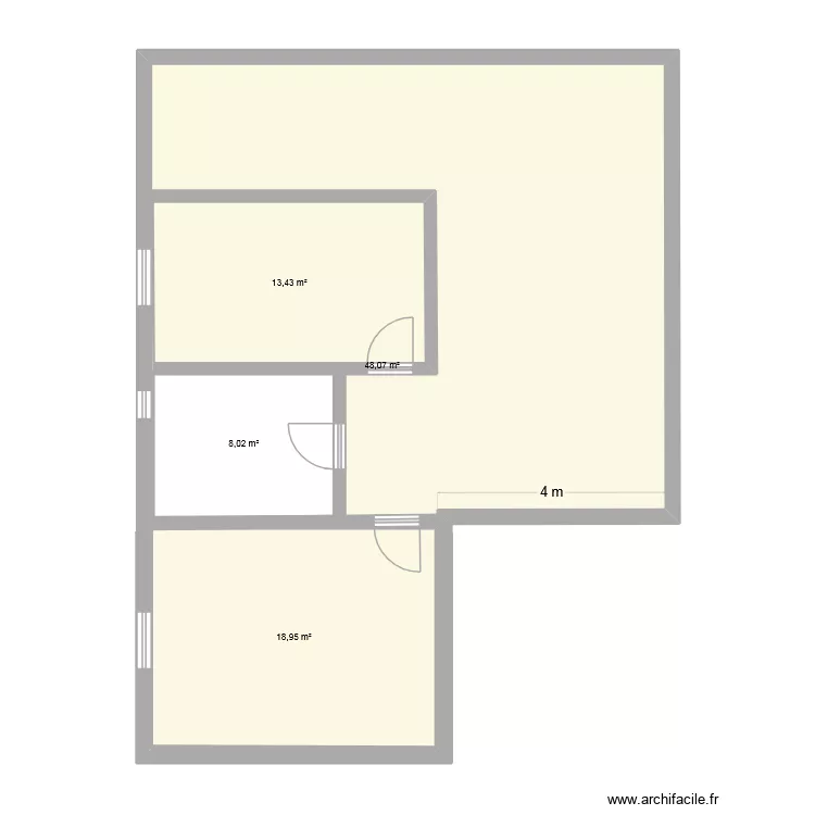 MK ambohipanja. Plan de 4 et 132 m² MK ambohipanja. Plan de 4 et 132 m²
