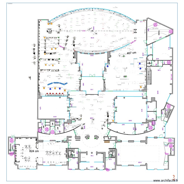  Version plan global 4. Plan de 0 pièce et 0 m2