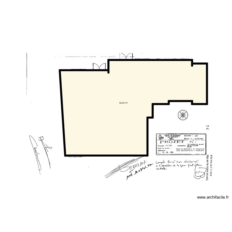 MENI. Plan de 0 pièce et 0 m2