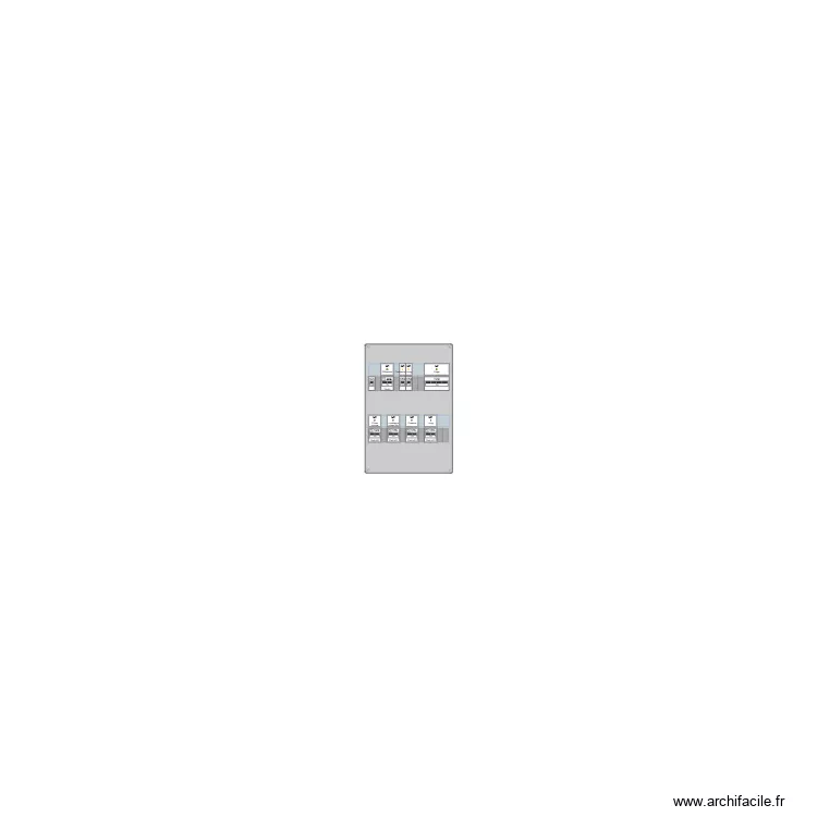 Torre1-rdc-tableau électrique. Plan de Torre1-rdc-tableau électrique. Plan de