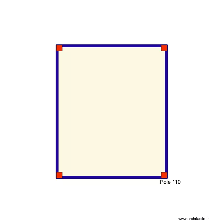 Baxter. Plan de 1 pièce et 7 m²