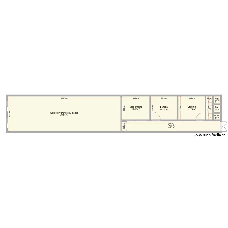 Centre LP 2. Plan de 