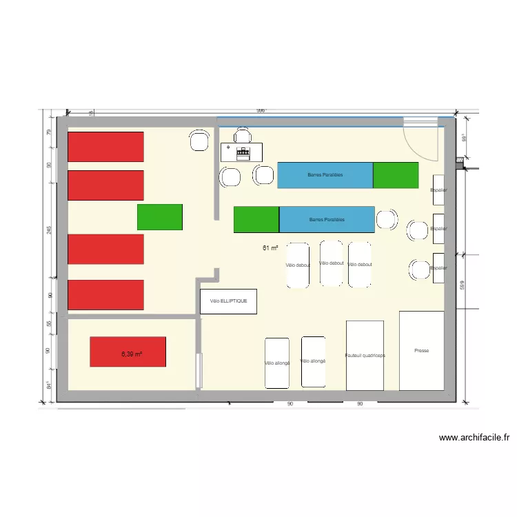 CAB BATIMENT C. Plan de 