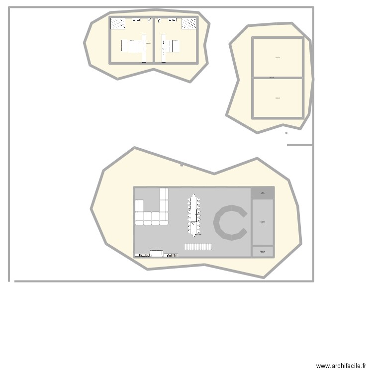 Villa AGUA 1er étage V5. Plan de 11 pièces et 1065 m2