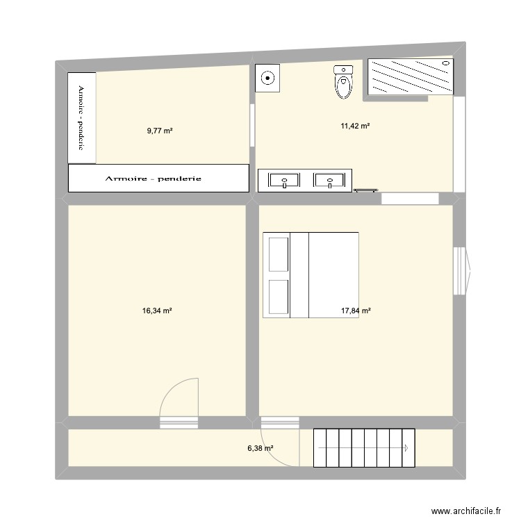 premier. Plan de 0 pièce et 0 m2