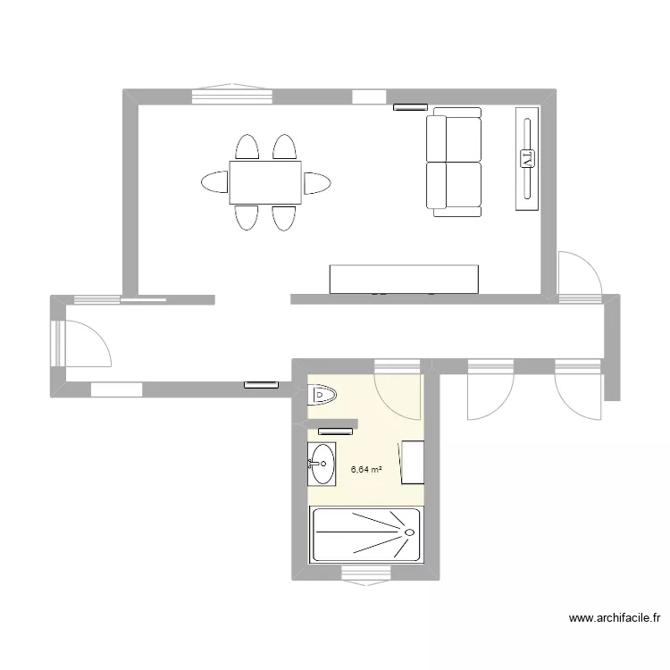 Maison Mondelange. Plan de Maison Mondelange. Plan de