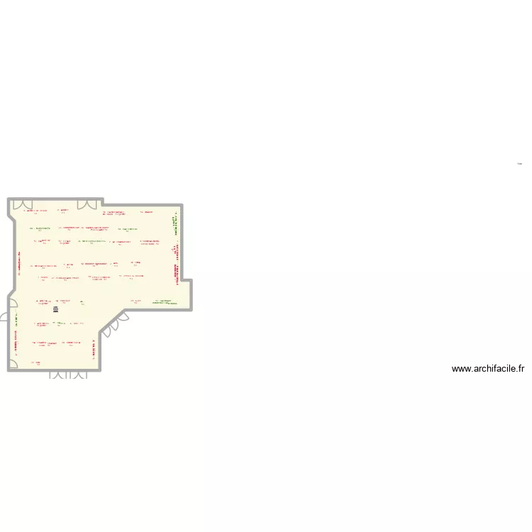 FORUM ENTREPRISES 2026. Plan de 1 pièce et 303 m² FORUM ENTREPRISES 2026. Plan de 1 pièce et 303 m²