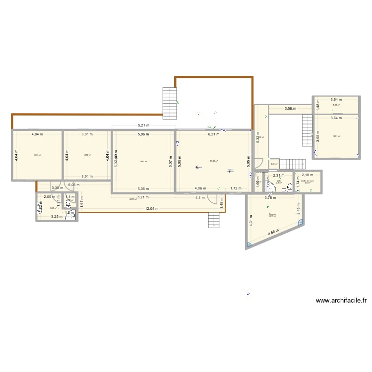 faka avancement V3. Plan de 0 pièce et 0 m2