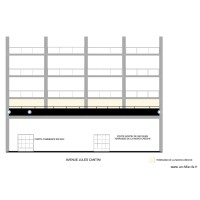 PLAN FAÇADE JULES CANTINI