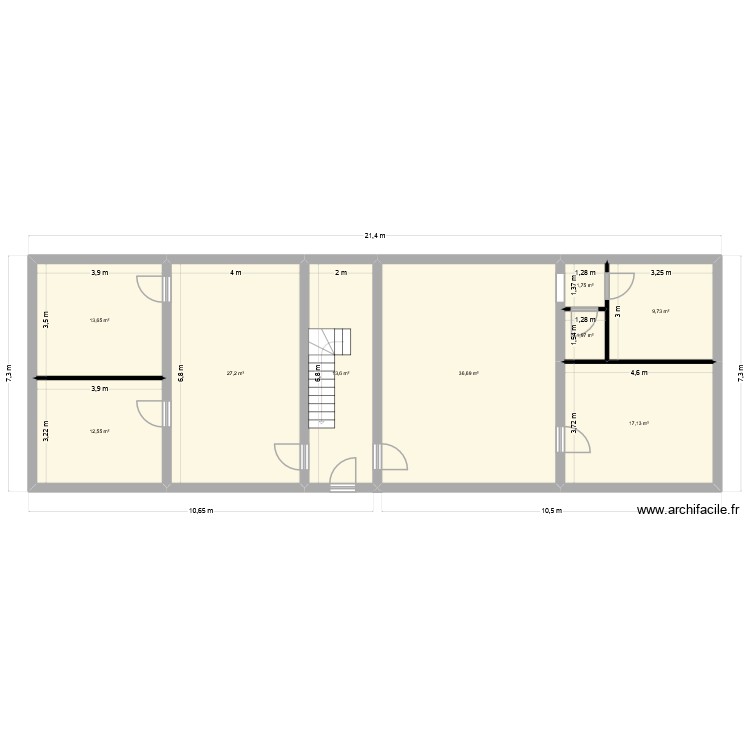 Vassens. Plan de 0 pièce et 0 m2