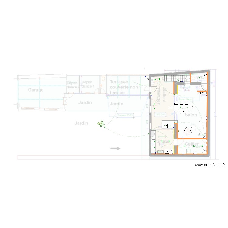 florent 2. Plan de 0 pièce et 0 m2