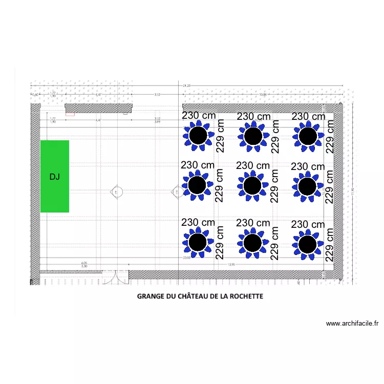 Mariage mai 2024. Plan de 