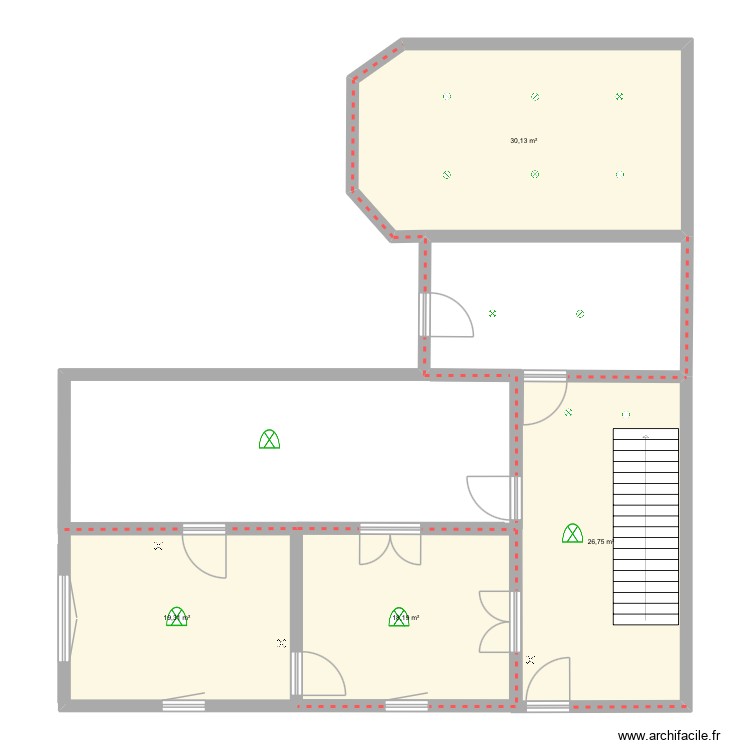 Casa william. Plan de 0 pièce et 0 m2