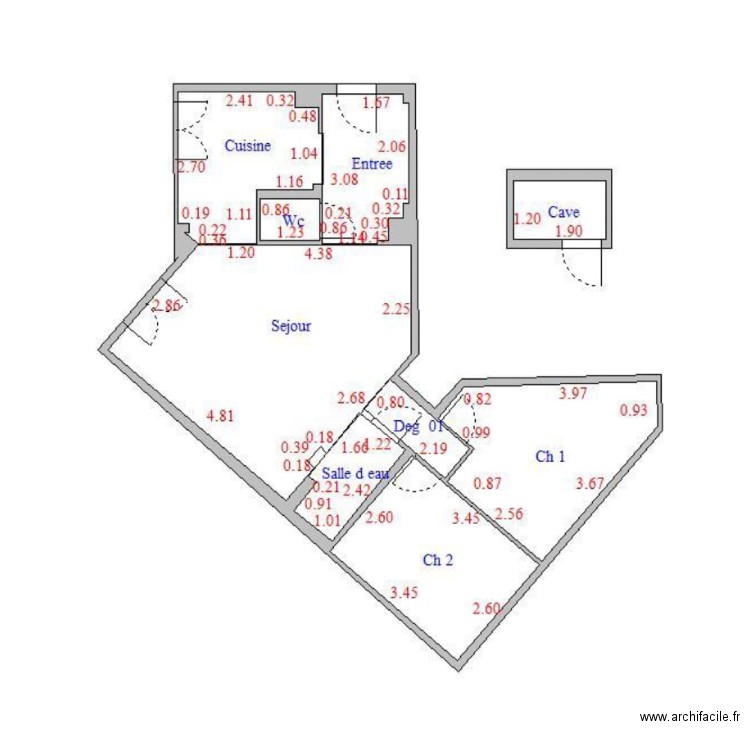 Plan-test1. Plan de 0 pièce et 0 m2