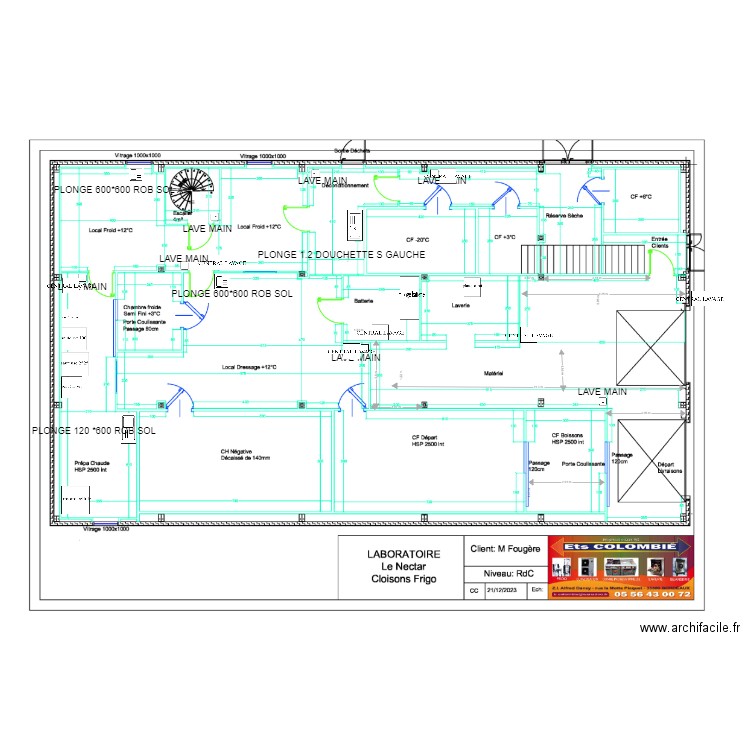 PLOMBERIE. Plan de 0 pièce et 0 m2