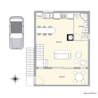 Gite 6 places 1 etage sur pilotis