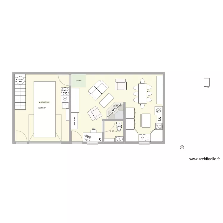 GARAGE. Plan de GARAGE. Plan de