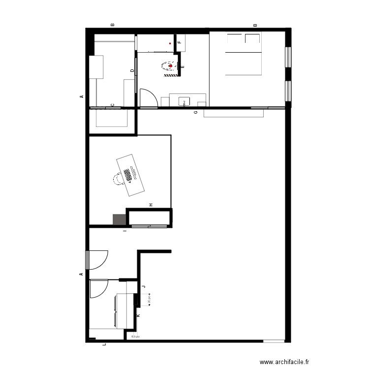 Gagnon PM vide bon. Plan de 0 pièce et 0 m2