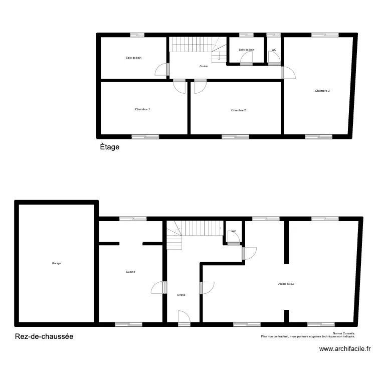 Plan Succ BRILLAUD. Plan de 