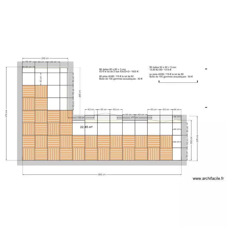Terrasse maison_V1. Plan de Terrasse maison_V1. Plan de