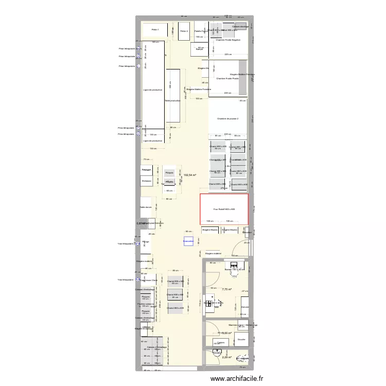 Dorian 120m2 - Montreuil 12. Plan de 