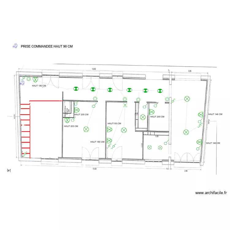 ETAGE ECLAIRAGE 20 SERPT 2025. Plan de 