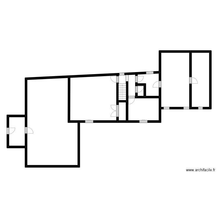 OFFNER. Plan de 21 pièces et 308 m2