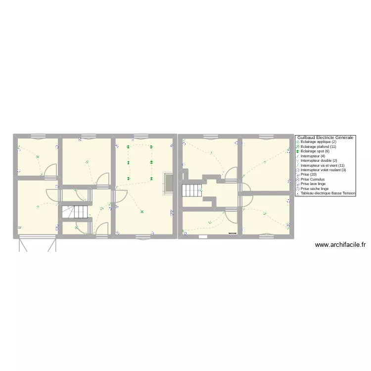 Jaillet. Plan de 13 et 99 m² Jaillet. Plan de 13 et 99 m²