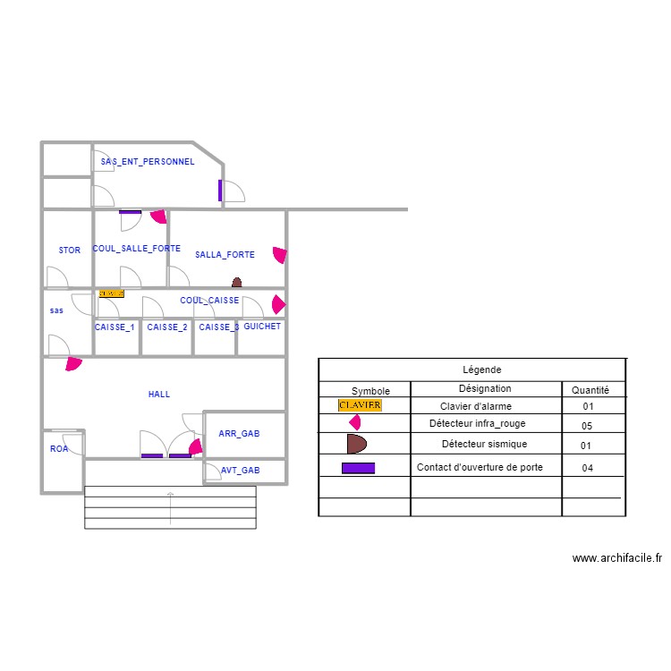 BOP RDC1. Plan de 0 pièce et 0 m2