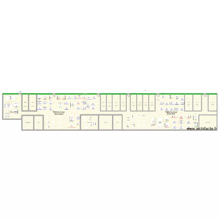 R&eacute;ception VIP +2_ 02/11. Plan de 0 pièce et 0 m2