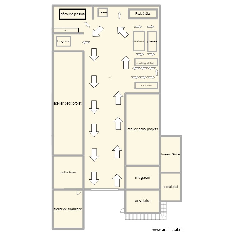 atelier estc. Plan de 18 pièces et 803 m2