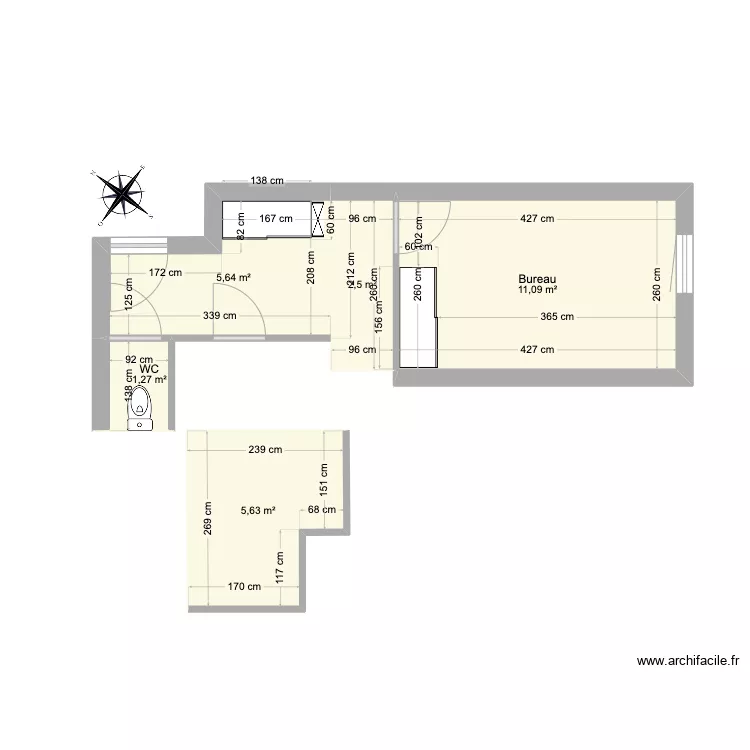 T3 C3404 _ R&eacute;sidence Le Clos Lauzier. Plan de 