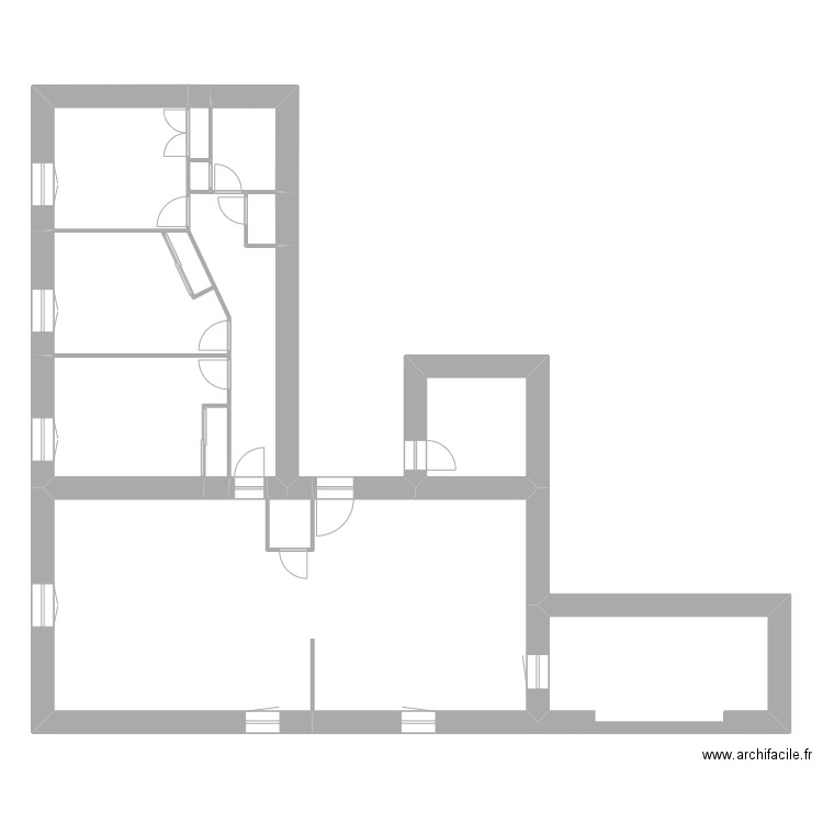 VINAGRE. Plan de 11 pièces et 103 m2