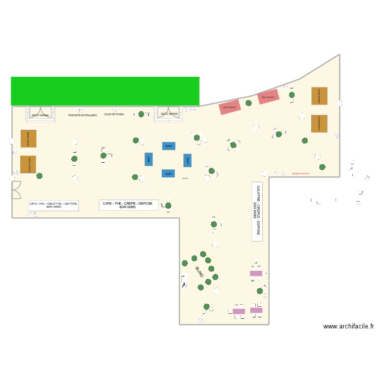Salon Mascaret LE 19 DECEMBRE 2025. Plan de 1 pièce et 605 m2
