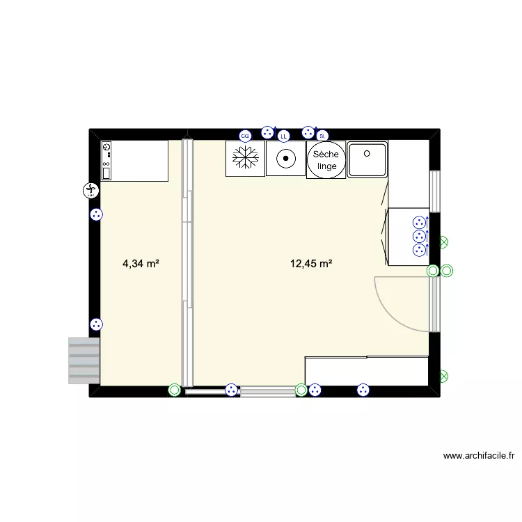 plans chaufferie. Plan de 