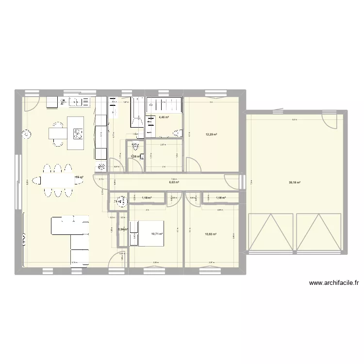 Maison AURE MELINE 2. Plan de 12 et 145 m² Maison AURE MELINE 2. Plan de 12 et 145 m²