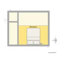 Schéma de position (Miellerie - MEZZANINE)